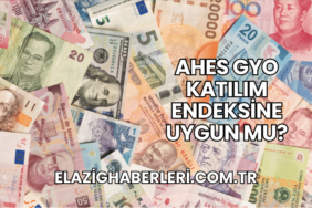 Ahes GYO Katılım Endeksine Uygun mu?