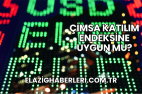 Çimsa Katılım Endeksine Uygun mu?