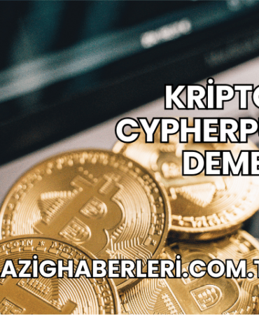 Kriptoda Cypherpunk Ne Demek?