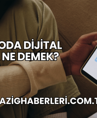 Kriptoda Dijital Para Ne Demek?