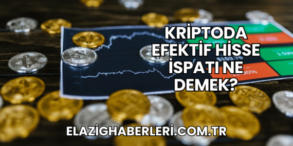 Kriptoda Efektif Hisse İspatı Ne Demek?