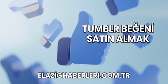 Tumblr Beğeni Satın Almak
