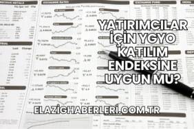 Yatırımcılar İçin YGYO Katılım Endeksine Uygun mu?