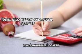 İdeal Kilo Hesaplama Nasıl Yapılır?