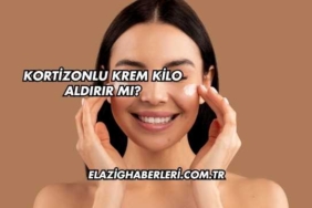 Kortizonlu Krem Kilo Aldırır mı?
