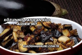 Közlenmiş Patlıcan Kilo Aldırır mı?