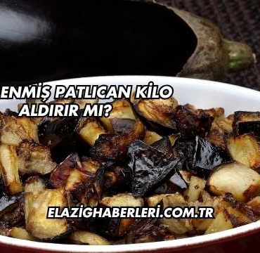 Közlenmiş Patlıcan Kilo Aldırır mı?
