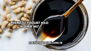 Pekmezli Yoğurt Kilo Aldırır mı?