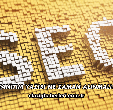 Tanıtım Yazısı Ne Zaman Alınmalı?